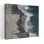 Serene Beach Walk Serene Tranquil Abstract Coastal Wall Art-881957321