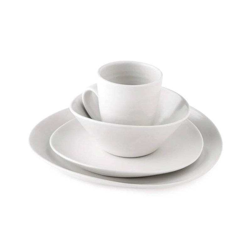 Barre Handmade Stoneware Coffee Mug, Alabaster