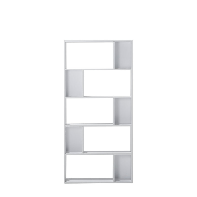 Shaylee 174cm H x 83cm W Standard Bookcase, White