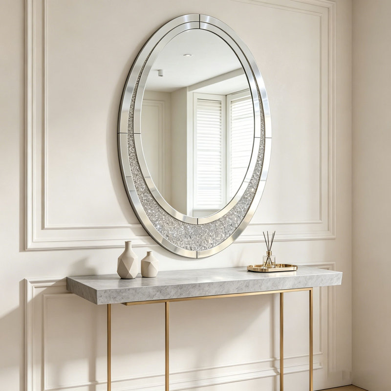 Miroir ovale