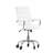 Mid-Back Executive Swivel Office Chair with Arms, and Transparent Roller Wheels-1784944219-1784944218