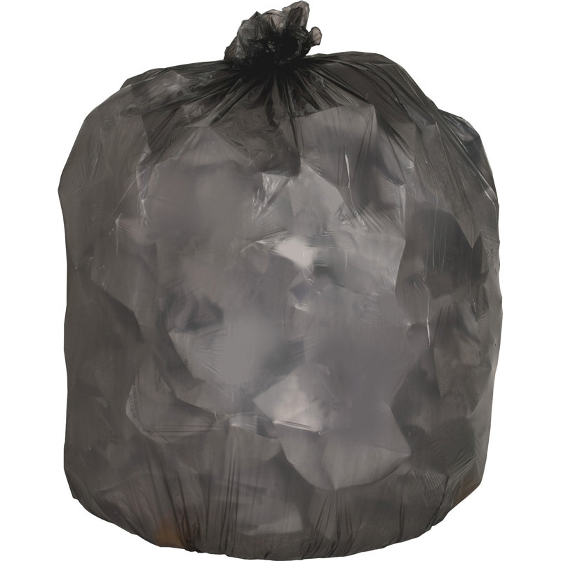 Doublure de poubelle linéaire basse densité, noir, 31-33 gallons .45 mil 33" x39" 250 / CT