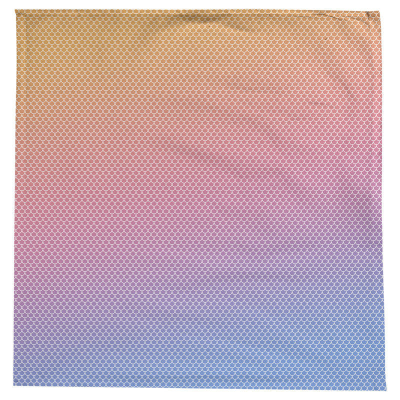 Nappe balance sirène Avicia, Orange / Rose / Bleu