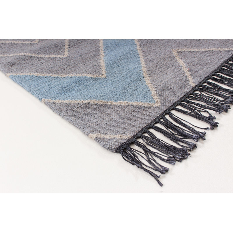 Tulane Chevron Hand Woven Area Rug, Rectangle 200 x 290cm