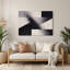Minimalisme 77, art mural gris en métal-603108839