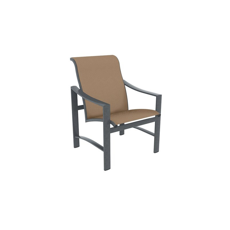 Kenzo Outdoor Dining Armchair, Graphite, Bogota