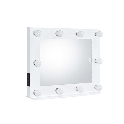32"Hollywood‑Style Vanity Mirror with Built‑in Outlets