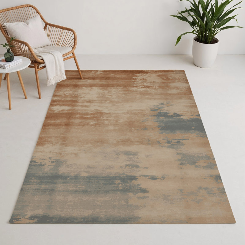 Tapis gris intérieur et extérieur surteint, Rectangulaire 3 pi x 5 pi