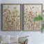 Toile encadrée de qualité supérieure Garden Edge I - prête à être accrochée-866850653-866850654