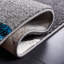 Tapis gris / turquoise Duboistown-1021790032