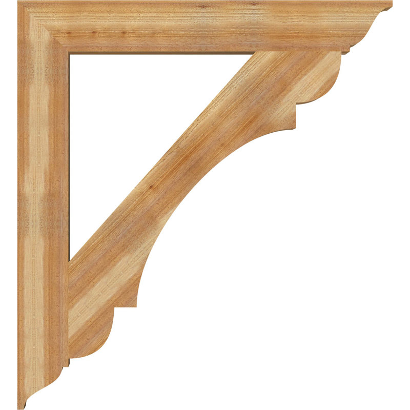 Support de sciage brut traditionnel de l 6 po x P 44 po x H 48 po, cèdre rouge de l'Ouest, H 48 po x l 6 po x P 44 po