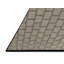 Tapis brun tissé à la machine-865004848