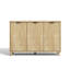 47.8" Sideboard Buffet Cabinet with Solid Wood Legs, Storage Cabinet with Adjustable Shelves