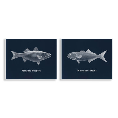 Plaque murale «Harbour Fish», conception par Phillipa Katz