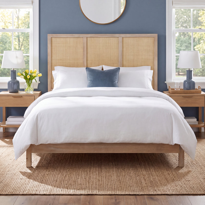 Cara Cane Bed, Queen