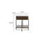 Console 17,7 po Larysa