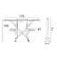 Millwright Free-Standing Drying Rack-43248084
