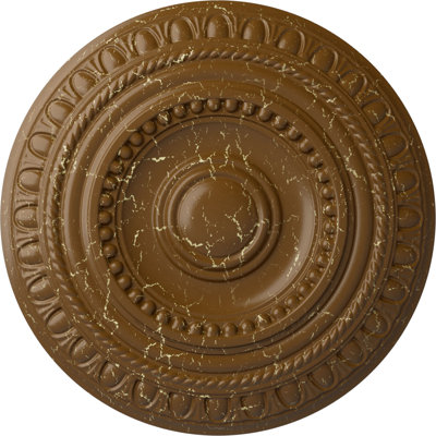 Médaillon de plafond H 15,75 po x l 15,75 po x P 1,5 po Artis