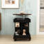 Table d'appoint pour canapé avec plateau relevable et espace de rangement-1730967560