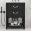 Meuble-lavabo 24 po avec lavabo, tiroirs et tablette ouverte-651288953