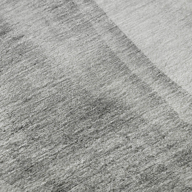 Premium Machine Washable Prisco Gray Rug, Rectangle 8' x 10'