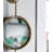 Iron Frame Vertical Round Mirror