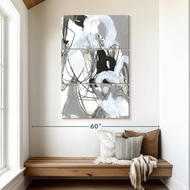Avery Tangled Threads III, 50" H x 32" W