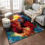 Splash Abstract Polypropylene Rug & Runner – Modern Floor Mat, Fade Resistant Carpet-1574782156