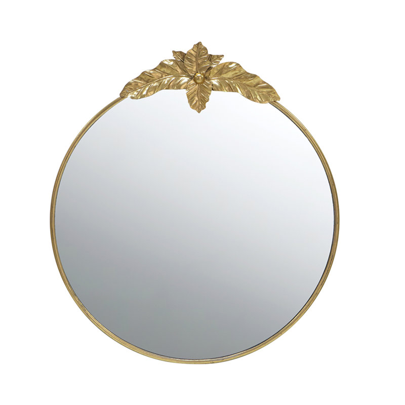 36" X 41" Large Round Wall Mirror With  Metal Frame