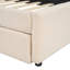 Lit plateforme tapissier avec lit gigogne, lit gigogne polyvalent et confortable, atmosphère classique-786075032-786075034