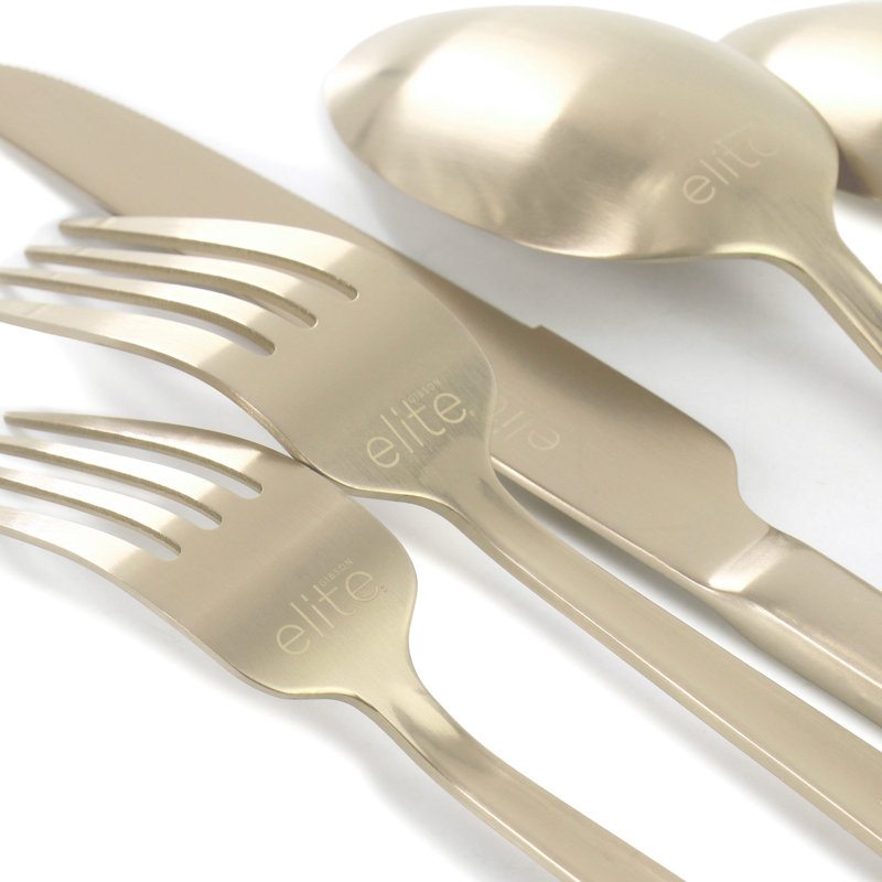 Gibson Elite Stainless Steel Flatware Set - Service for 4