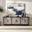 Lisbon Reclaimed Pine Wood Sideboard Buffet Cabinet
