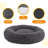 Calming Dog Bed For Home, Anti-anxiety Round Donut Cuddle Pet Beds, Dog Beds With Plush Faux Fur,Washable,Warm Dog bed-1463226305-1445530380