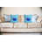 Script Crab Outdoor Reversible Throw Pillow