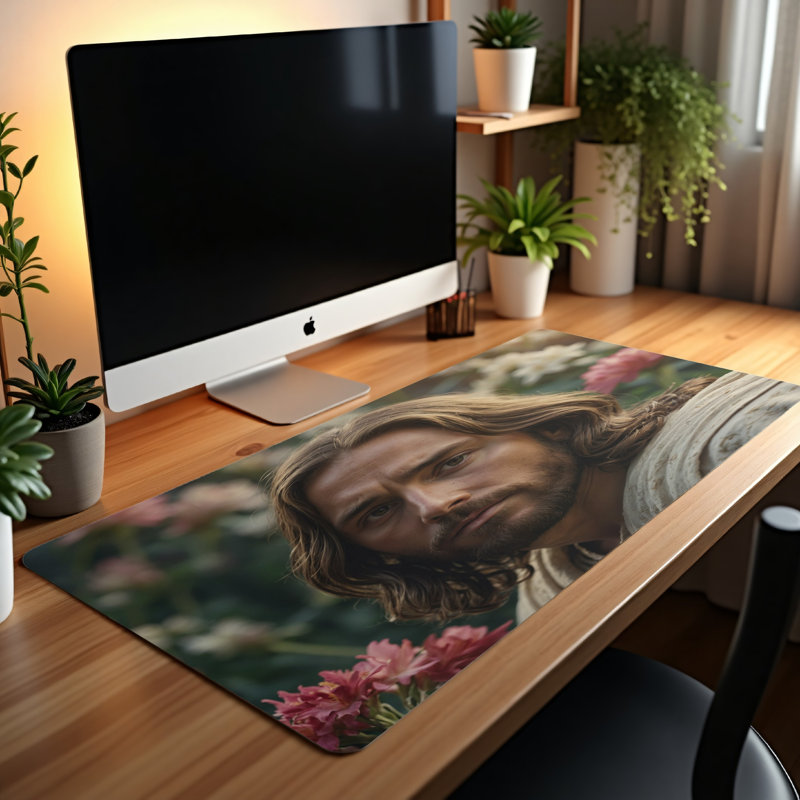 Polyester Desk Pad, 23.6x13.8