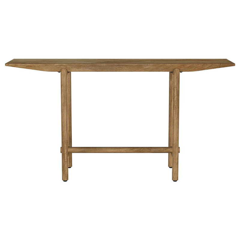 Foor Solid Wood Entryway Console Table Natural Mango