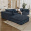 Boneless Cloud Sofa,Corduroy Fabric,Deep Seat Couches,Double-Layer Design,Removable Cushion-2111925464-2111925466