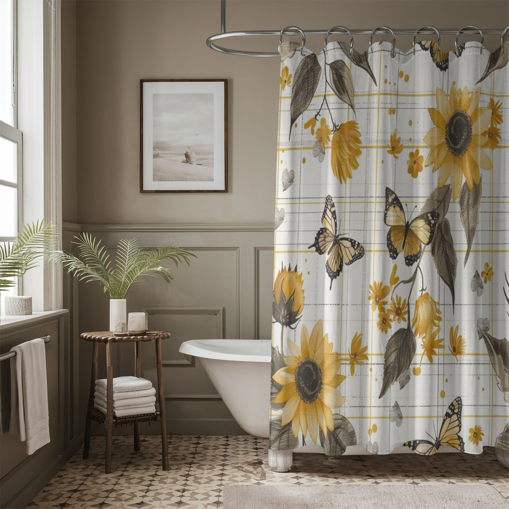 Bloom And Thrive Shower Curtain NCU0DQQ0370