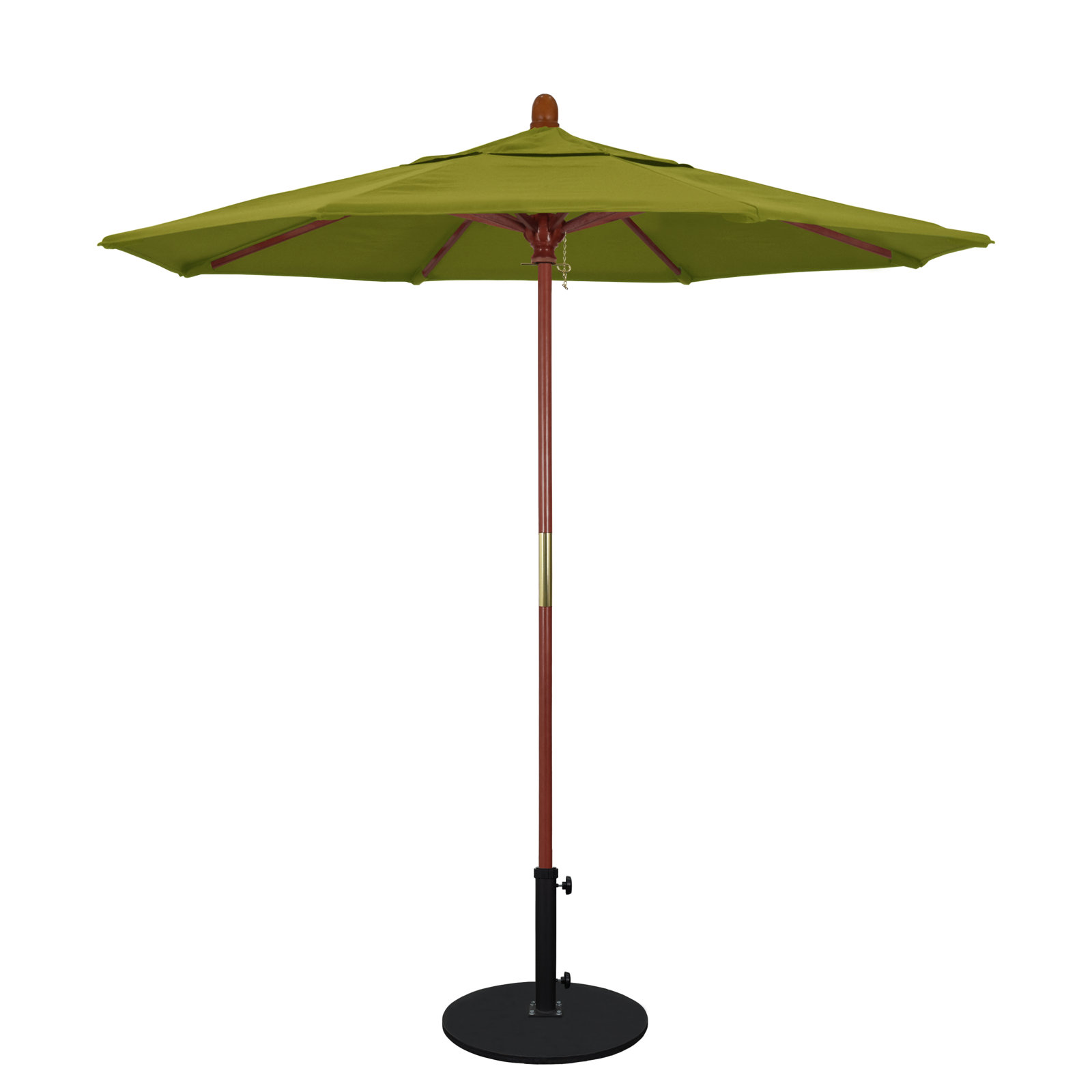 Manford 90'' Outdoor Umbrella, Ginkgo Performance Canvas