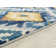 Tapis bleu / jaune Brenner