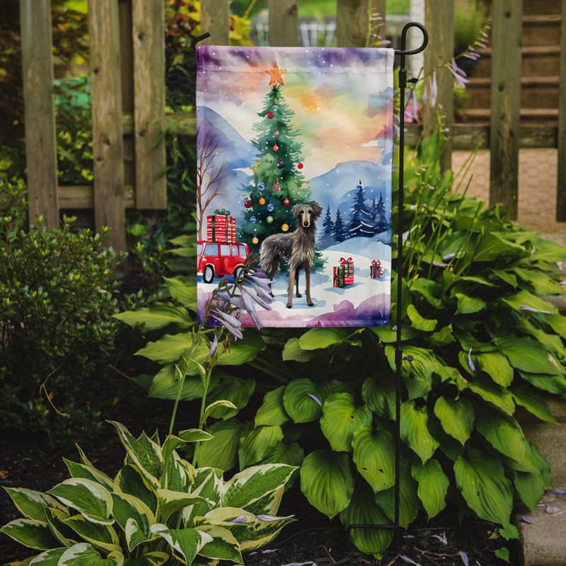 Double Sided Polyester Christmas, 15.5'' H x 11.25'' W