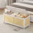39.3'' Wooden Storage Bench With Safety Hinges 330Lb