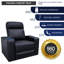 Upholstered Home Theater Seating with Cup Holder-22432054