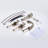 Widespread 2-Handle Bathroom Faucet with Drain Assembly-74760297