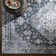 Tapis bleu marine oriental