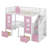 Bunk Bed With Changeable Table, Bunk Bed Turn Into Upper Bed And Down Desk