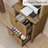 71'' Tall Standard Bookcase With 2 Drawers-1090475634