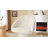 Upholstered Barrel Accent Chair With Chenille Fabric, Swivel Dining Armchair, Comfy Vanity Chair With Curved Backrest For Makeup Room -520191996