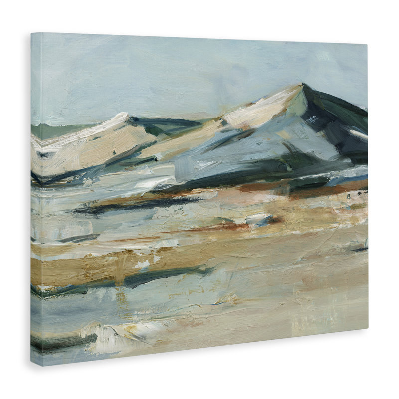  «Desert Mountain Dunes», art mural sur toile par Ethan Harper, H 16 po x l 20 po