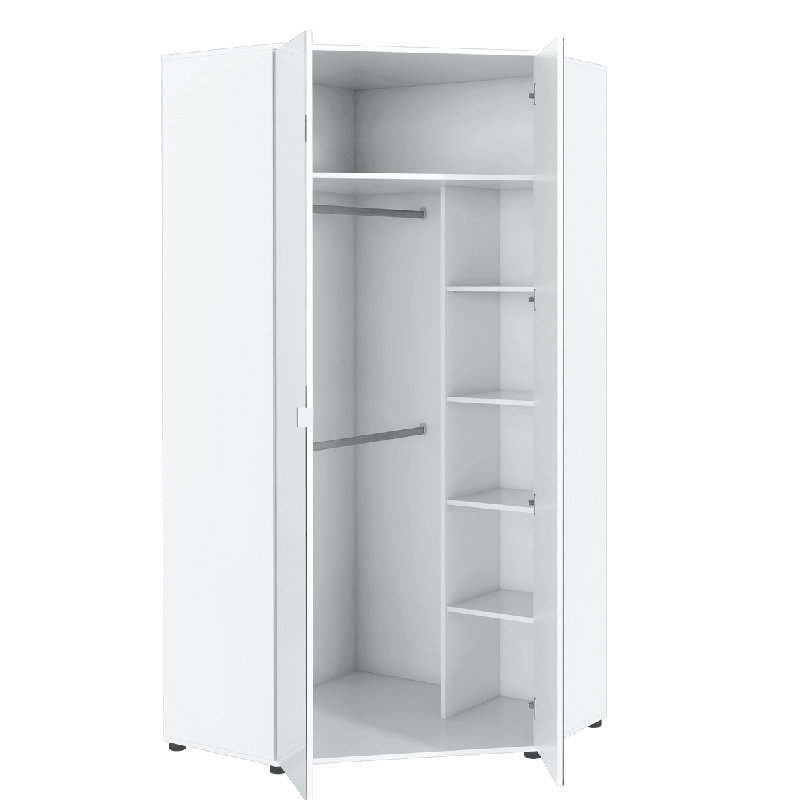 Damyan Manufactured Wood Wardrobe